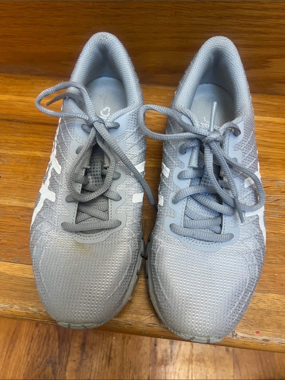 Asics Women's Athletic Sneakers in Light Gray